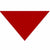 Red Triangle Bandanas 22" x 22" x 30" (12 Pack)